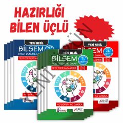BİLSEM 3'LÜ PAKET DENEME (1.SEVİYE - 2.SEVİYE - 3.SEVİYE)