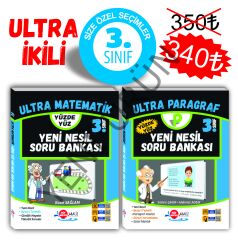 3.SINIF ULTRA 2'Lİ SET (MATEMATİK - PARAGRAF)