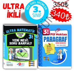 3.SINIF ULTRA 2'Lİ SET (MATEMATİK - PARAGRAF)