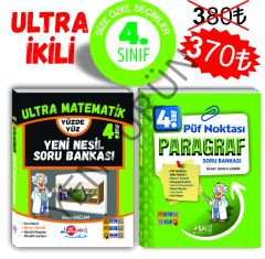 4.SINIF ULTRA 2'Lİ SET (MATEMATİK - PARAGRAF)