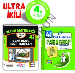 4.SINIF ULTRA 2'Lİ SET (MATEMATİK - PARAGRAF)