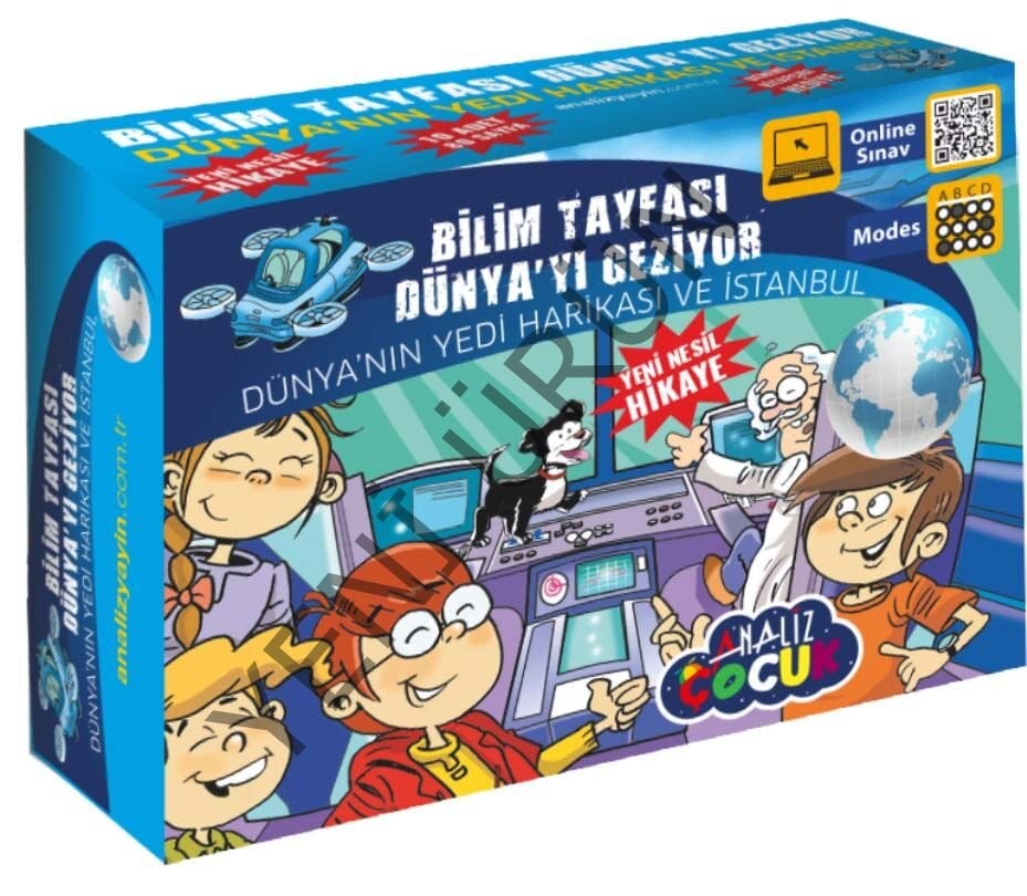 BİLİM TAYFASI - 2 DÜNYA'YI GEZİYOR 10'LU HİKAYE SETİ