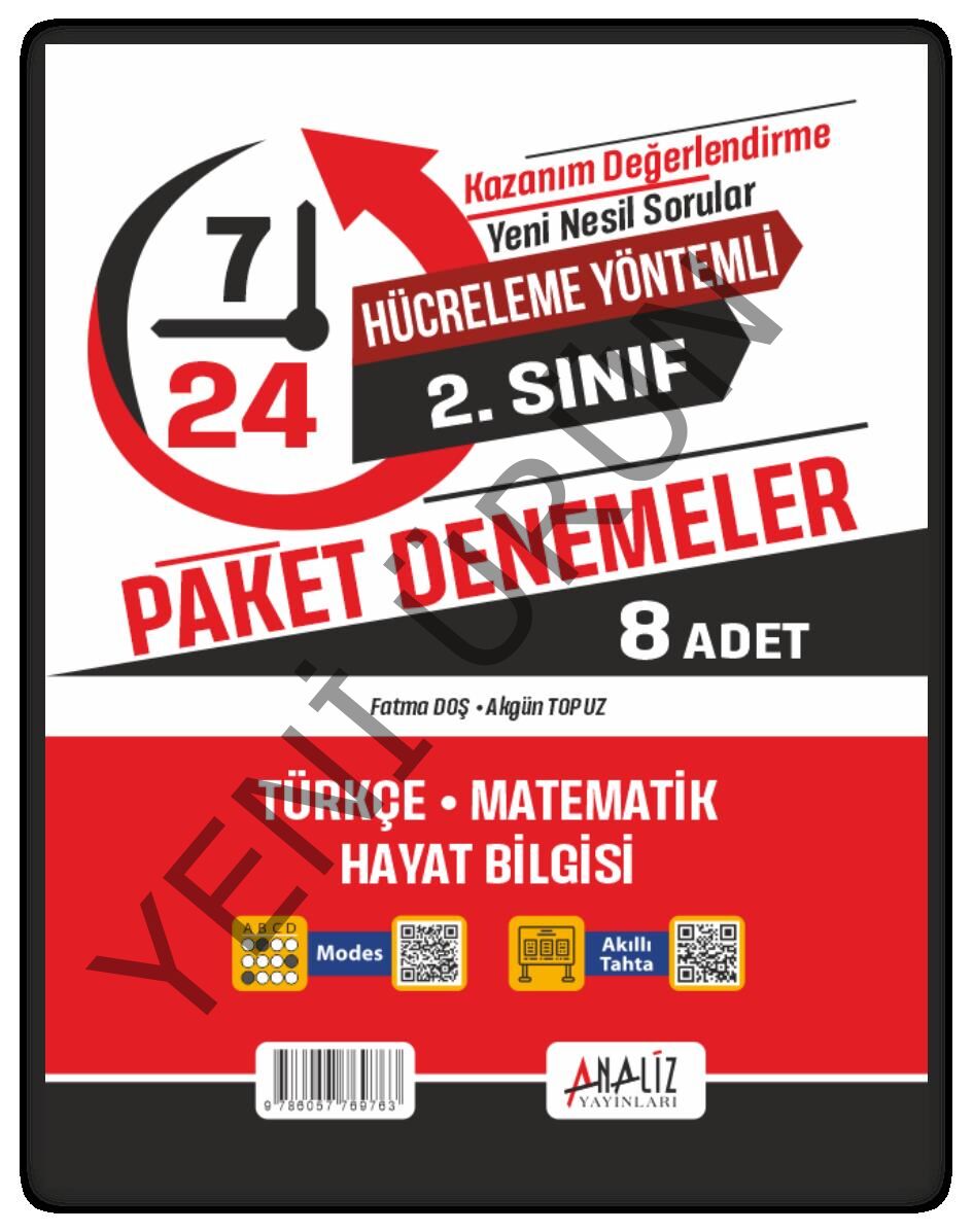 2.SINIF 7/24 HAFTALIK GENEL DEĞERLENDİRME SINAVI 8'Lİ