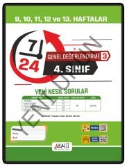 4.SINIF 7/24 HAFTALIK GENEL DEĞERLENDİRME SINAVI 8'Lİ