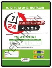 4.SINIF 7/24 HAFTALIK GENEL DEĞERLENDİRME SINAVI 8'Lİ