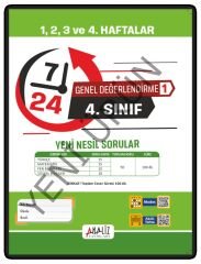 4.SINIF 7/24 HAFTALIK GENEL DEĞERLENDİRME SINAVI 8'Lİ