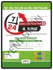 4.SINIF 7/24 HAFTALIK GENEL DEĞERLENDİRME SINAVI 8'Lİ