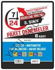 3.SINIF 7/24 HAFTALIK GENEL DEĞERLENDİRME SINAVI 8'Lİ