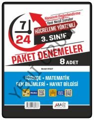 3.SINIF 7/24 HAFTALIK GENEL DEĞERLENDİRME SINAVI 8'Lİ