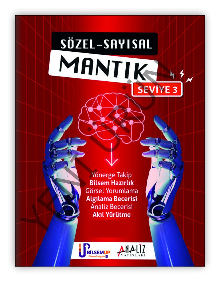 BİLSEM SÖZEL-SAYISAL MANTIK SEVİYE-3