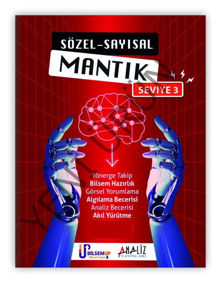 BİLSEM SÖZEL-SAYISAL MANTIK SEVİYE-3