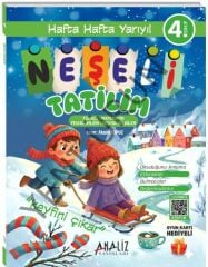4.SINIF NEŞELİ YARIYIL TATİL KİTABI  (OYUN KARTI HEDİYELİ) YENİ