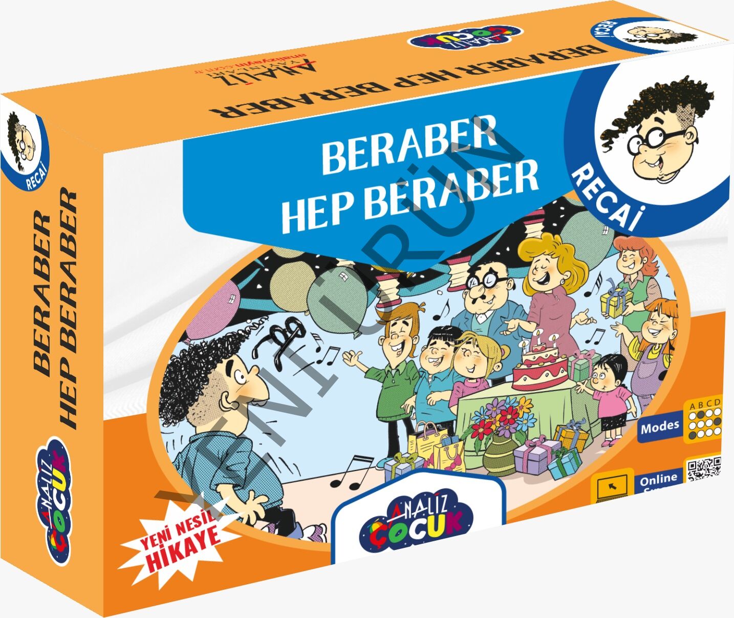 BERABER HEP BERABER (RECAİ) 10'LU HİKAYE SETİ