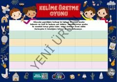 OYUN KARTI (İSİM-ŞEHİR VE KELİME ÜRETME)