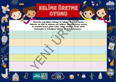OYUN KARTI (İSİM-ŞEHİR VE KELİME ÜRETME)