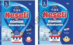 3.SINIF NEŞELİ GÜNLÜK ÖDEVLERİM 1.VE 2.DÖNEM