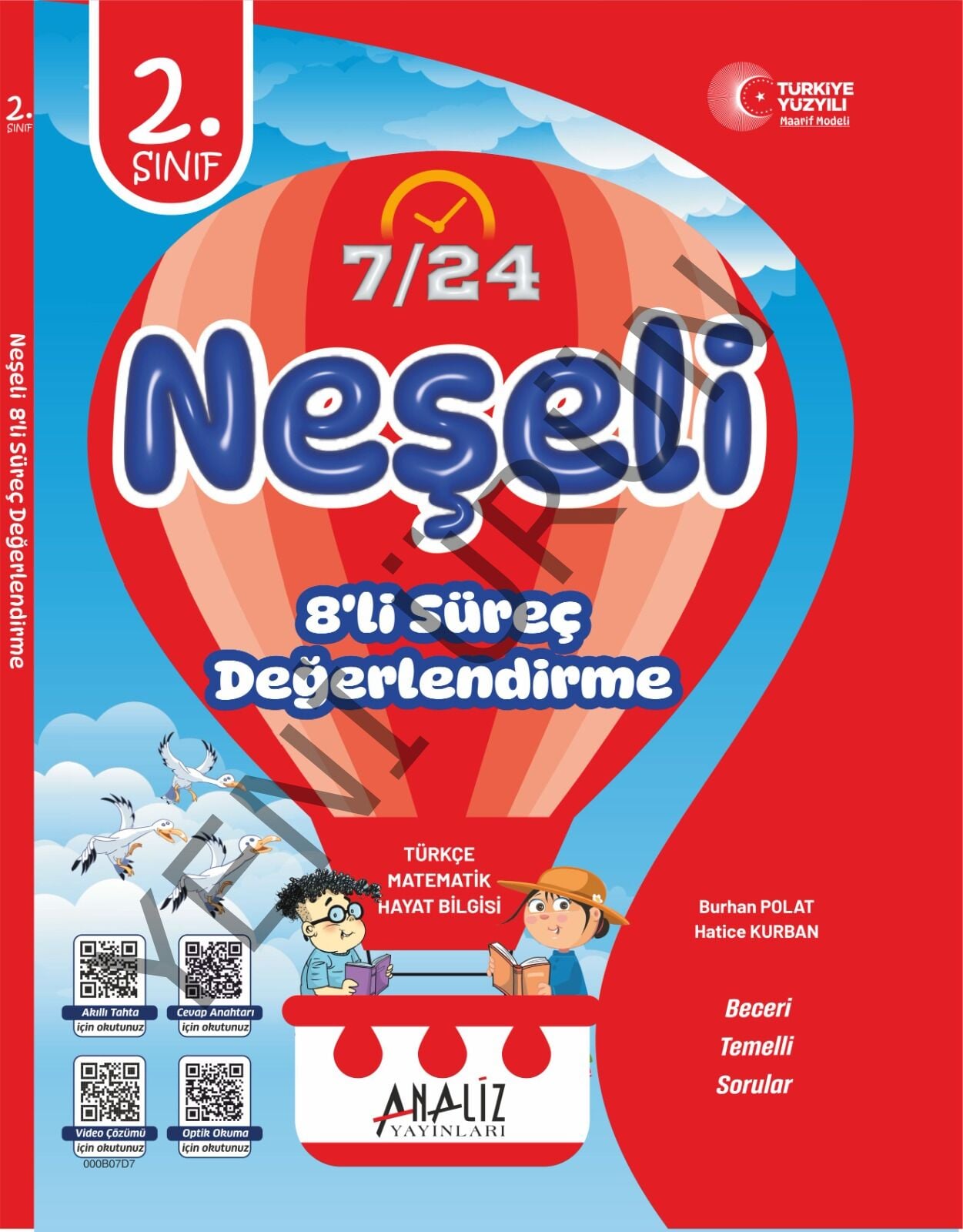 2.SINIF NEŞELİ 8'Lİ SÜREÇ DEĞERLENDİRME
