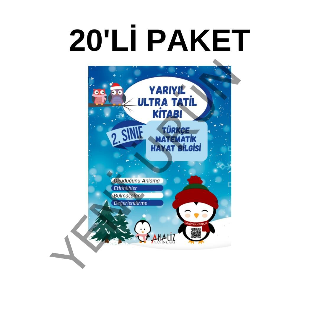2.SINIF 20'Lİ ULTRA YARIYIL TATİL KİTABI