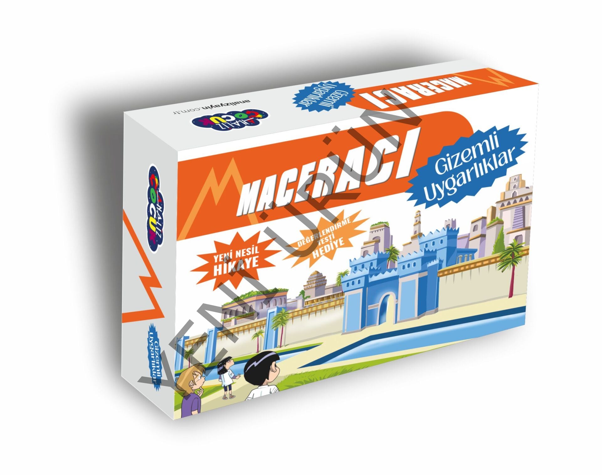 MACERACI - 2 (GİZEMLİ UYGARLIKLAR) 10'LU HİKAYE SETİ+DEĞERLENDİRME TESTİ