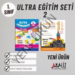 1.SINIF ULTRA EĞİTİM SETİ -2 (ANALİZ TÜM DERSLER+ PROBLEMLER)