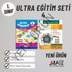 1.SINIF ULTRA EĞİTİM SETİ-4 (ETKİNLİKLİ SB.+PROBLEMLER)