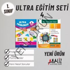1.SINIF ULTRA EĞİTİM SETİ-4 (ETKİNLİKLİ SB.+PROBLEMLER)