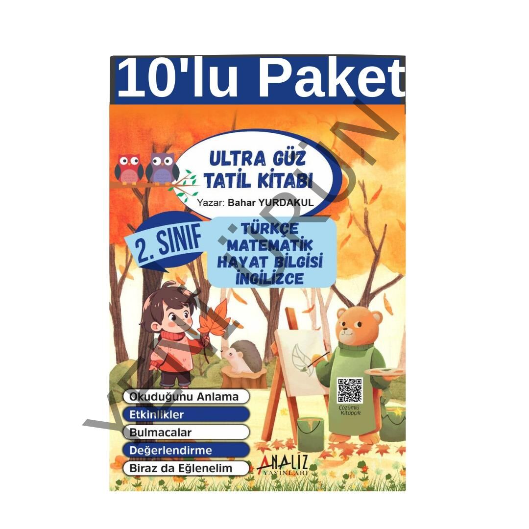 10'LU PKT.2.SINIF KASIM ARA TATİL KİTABI