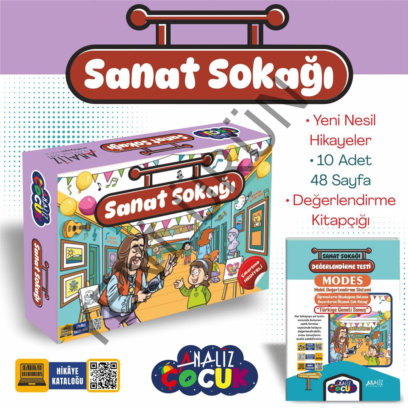 SANAT SOKAĞI 10'LU HİKAYE SETİ
