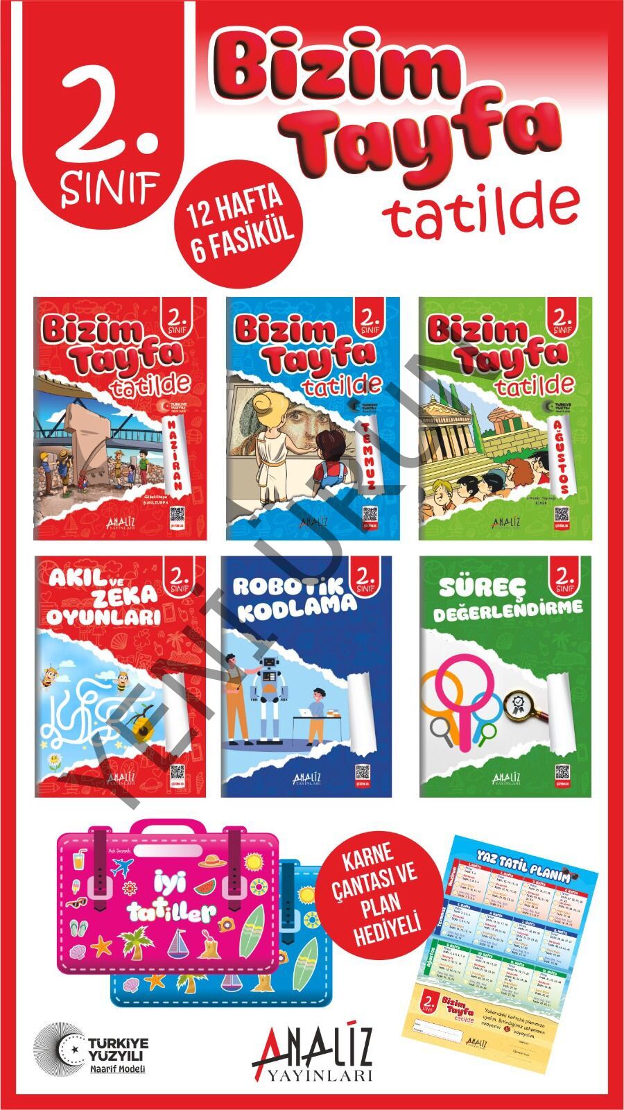 2.SINIF BİZİM TAYFA TATİLDE (YAZ TATİLİ)